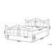 Beliani Cama Acero ANTLIA 168x209 Beliani Cama Acero ANTLIA 168x209 Blanco