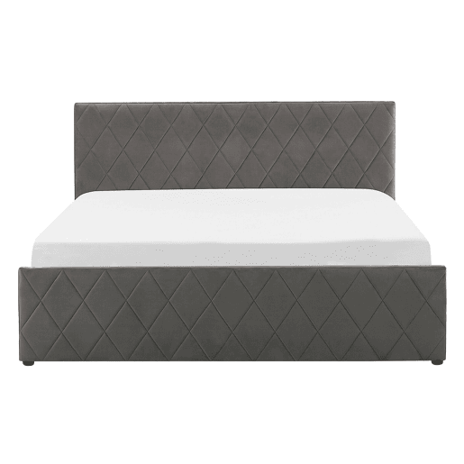Beliani Cama baú Veludo ROCHEFORT