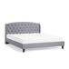 Beliani Cama Poliéster BORDEAUX 189x221 Beliani Cama Poliéster BORDEAUX 189x221 Beige