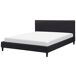 Beliani Cama LED Poliéster FITOU 190x214 Beliani Cama LED Poliéster FITOU 190x214 Gris Claro