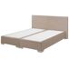 Beliani Cama continental Terciopelo CONSUL 171x212 Beliani Cama continental Terciopelo CONSUL 171x212 Beige