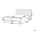 Beliani Cama Madera de pino MAYENNE 189x208 Beliani Cama Madera de pino MAYENNE 189x208 Blanco