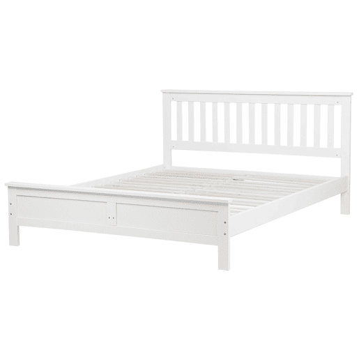 Cama Pinho MAYENNE 180 x 200 cm Branco