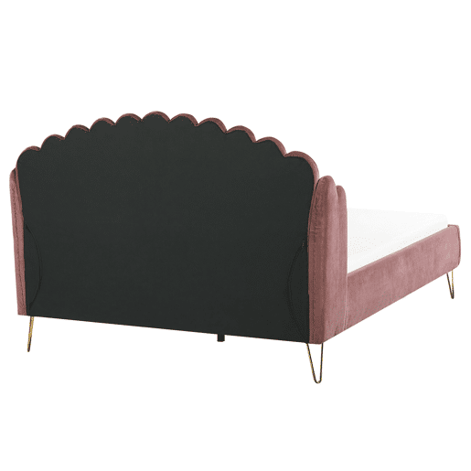 Beliani Cama Veludo AMBILLOU Beliani Cama Veludo AMBILLOU