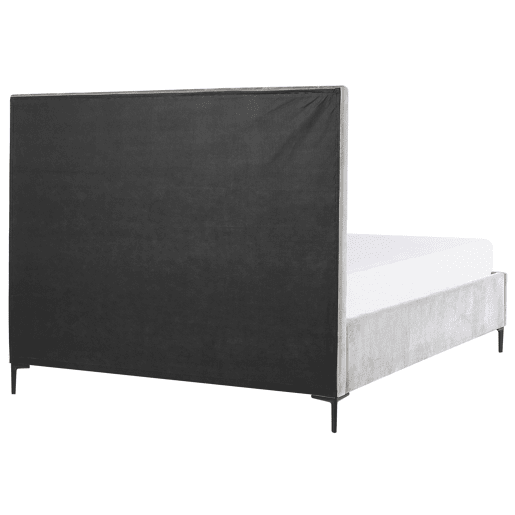 Beliani Cama baú Veludo SEZANNE Beliani Cama baú Veludo SEZANNE