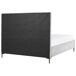 Beliani Cama con almacenaje Terciopelo SEZANNE 190x215 Beliani Cama con almacenaje Terciopelo SEZANNE 190x215 Gris Claro