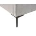 Beliani Cama con almacenaje Terciopelo SEZANNE 190x215 Beliani Cama con almacenaje Terciopelo SEZANNE 190x215 Gris Claro