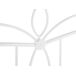 Beliani Cama Acero ANTLIA 188x209 Beliani Cama Acero ANTLIA 188x209 Blanco