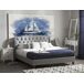 Beliani Cama Poliéster BORDEAUX 169x221 Beliani Cama Poliéster BORDEAUX 169x221 Beige