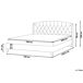 Beliani Cama Poliéster BORDEAUX 169x221 Beliani Cama Poliéster BORDEAUX 169x221 Beige