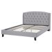 Beliani Cama Poliéster BORDEAUX 169x221 Beliani Cama Poliéster BORDEAUX 169x221 Beige