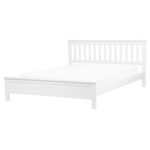 Cama Pinho MAYENNE 160 x 200 cm Branco