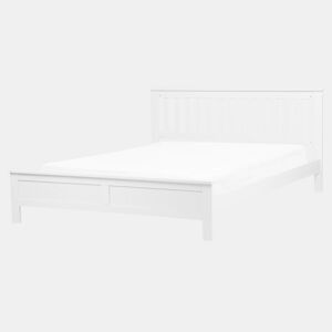 Cama Pinho MAYENNE 160 x 200 cm Branco