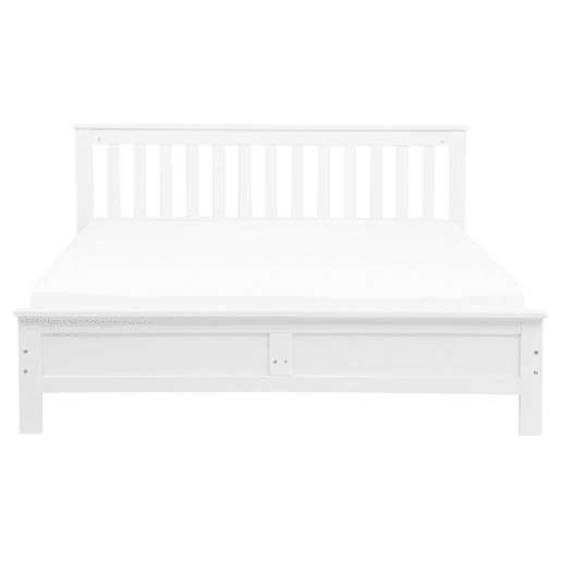 Cama Pinho MAYENNE 160 x 200 cm Branco