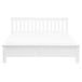 Beliani Cama Madera de pino MAYENNE 169x208 Beliani Cama Madera de pino MAYENNE 169x208 Blanco