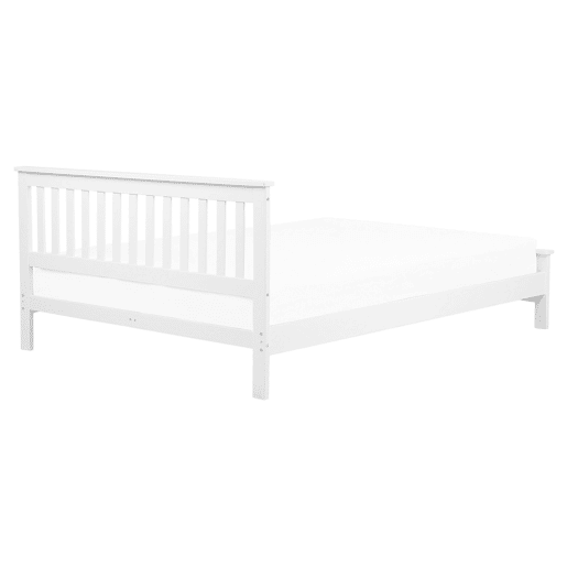 Cama Pinho MAYENNE 160 x 200 cm Branco