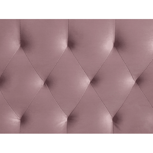 Cama gavetão Veludo MONTARGIS 90 x 200 cm Rosa