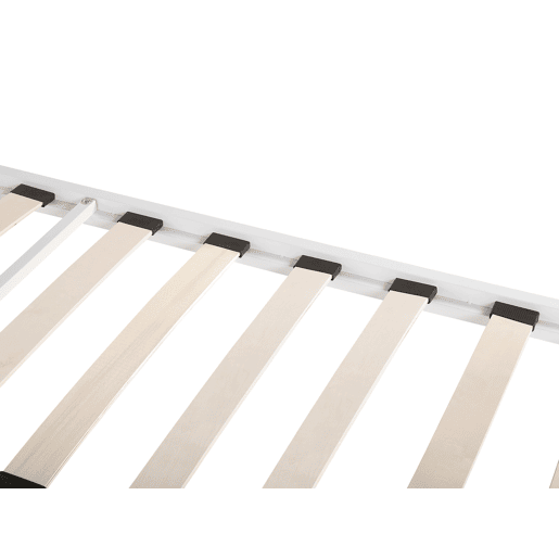 Cama Metal ANTLIA 140 x 200 cm Branco