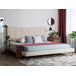 Beliani Cama Poliéster LANNION 183x223 Beliani Cama Poliéster LANNION 183x223 Beige