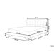 Beliani Cama Poliéster LANNION 183x223 Beliani Cama Poliéster LANNION 183x223 Beige