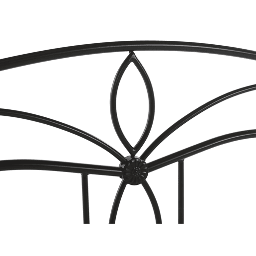 Cama Metal ANTLIA 160 x 200 cm Preto