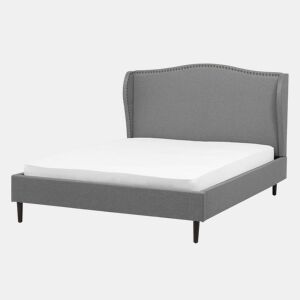 Cama Tecido COLMAR 140 x 200 cm Cinzento