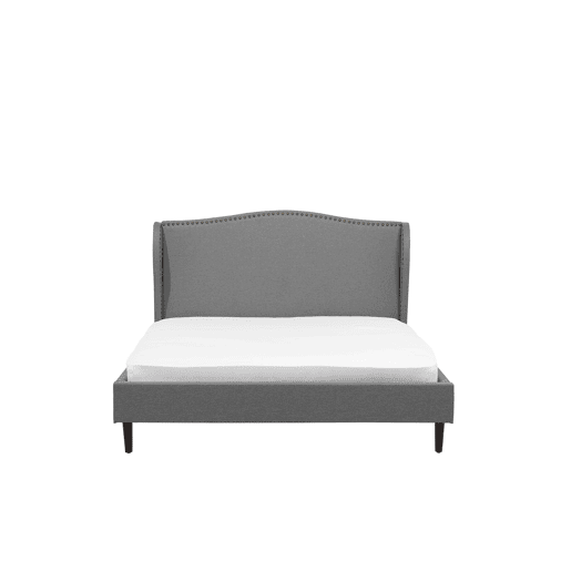 Cama Tecido COLMAR 140 x 200 cm Cinzento