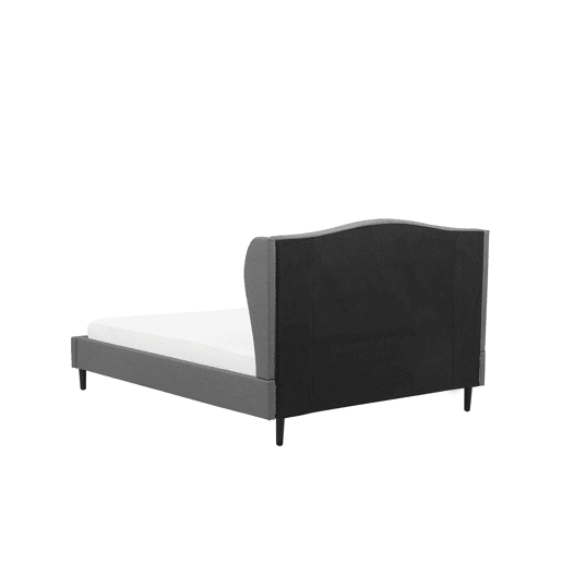 Cama Tecido COLMAR 140 x 200 cm Cinzento