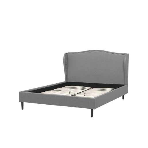 Cama Tecido COLMAR 140 x 200 cm Cinzento