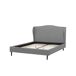 Beliani Cama Poliéster COLMAR 150x215 Beliani Cama Poliéster COLMAR 150x215 Gris