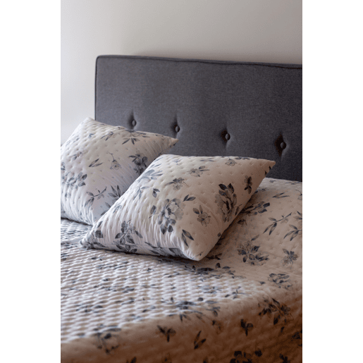 Cama Tecido AMBASSADOR 160 x 200 cm Cinzento escuro