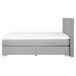 Beliani Cama continental Poliéster DUCHESS 171x211 Beliani Cama continental Poliéster DUCHESS 171x211 Gris Claro