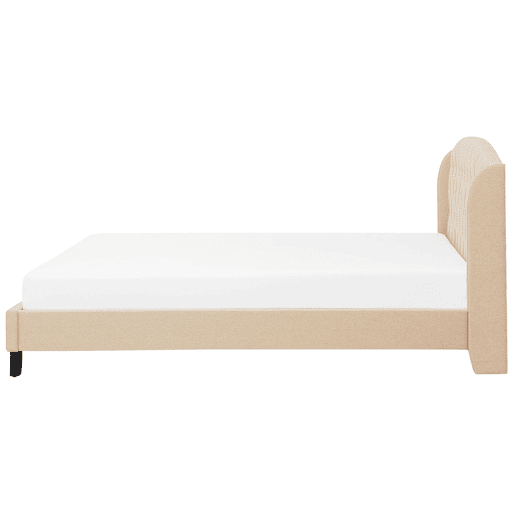 Cama Tecido BORDEAUX 180 x 200 cm Creme