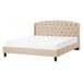 Beliani Cama Poliéster BORDEAUX 147x217 Beliani Cama Poliéster BORDEAUX 147x217 Beige