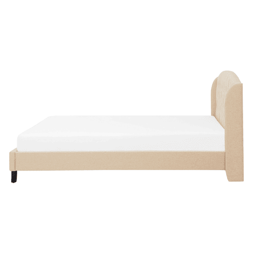 Cama Tecido BORDEAUX 140 x 200 cm Creme