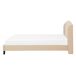 Beliani Cama Poliéster BORDEAUX 147x217 Beliani Cama Poliéster BORDEAUX 147x217 Beige