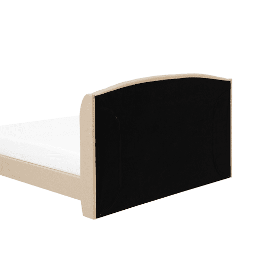 Cama Tecido BORDEAUX 140 x 200 cm Creme