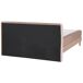 Beliani Cama continental Terciopelo MARQUISE 191x213 Beliani Cama continental Terciopelo MARQUISE 191x213 Rosa Talco