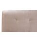 Beliani Cama continental Terciopelo MARQUISE 191x213 Beliani Cama continental Terciopelo MARQUISE 191x213 Rosa Talco
