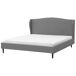 Beliani Cama Poliéster COLMAR 192x215 Beliani Cama Poliéster COLMAR 192x215 Gris