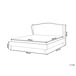 Beliani Cama Poliéster COLMAR 192x215 Beliani Cama Poliéster COLMAR 192x215 Gris