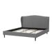 Beliani Cama Poliéster COLMAR 192x215 Beliani Cama Poliéster COLMAR 192x215 Gris