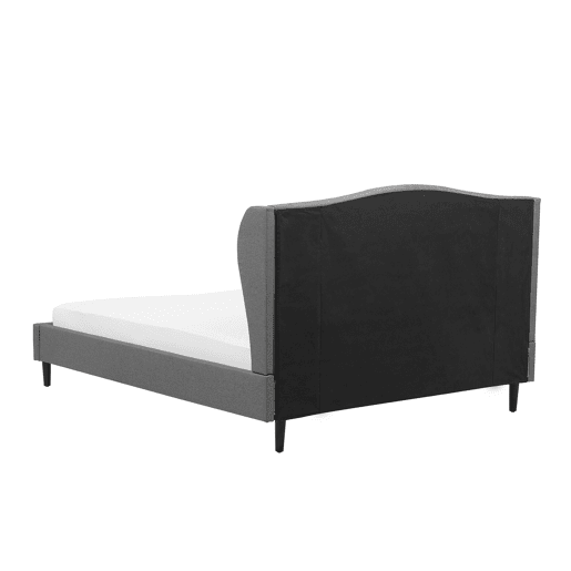 Cama Tecido COLMAR 180 x 200 cm Cinzento Cama Tecido COLMAR 180 x 200 cm Cinzento