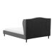Beliani Cama Poliéster COLMAR 192x215 Beliani Cama Poliéster COLMAR 192x215 Gris