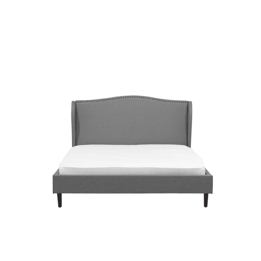 Cama Tecido COLMAR 160 x 200 cm Cinzento