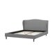 Beliani Cama Poliéster COLMAR 170x215 Beliani Cama Poliéster COLMAR 170x215 Gris