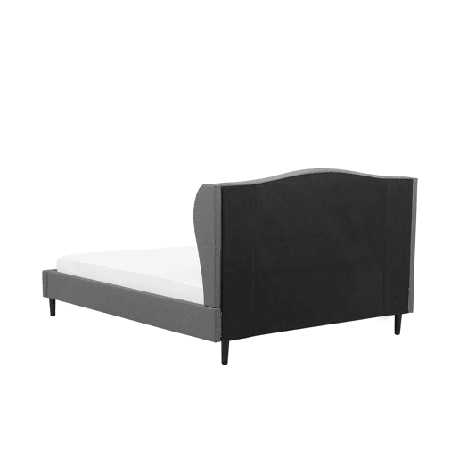 Cama Tecido COLMAR 160 x 200 cm Cinzento