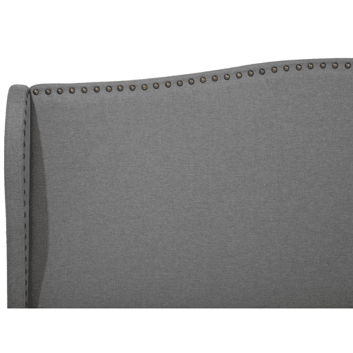 Cama Tecido COLMAR 160 x 200 cm Cinzento
