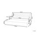 Beliani Cama nido Terciopelo MONTARGIS 91x219 Beliani Cama nido Terciopelo MONTARGIS 91x219 Verde
