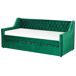 Beliani Cama nido Terciopelo MONTARGIS 91x219 Beliani Cama nido Terciopelo MONTARGIS 91x219 Verde